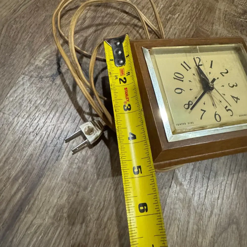 VTG General Electric Telechron Alarm Clock 